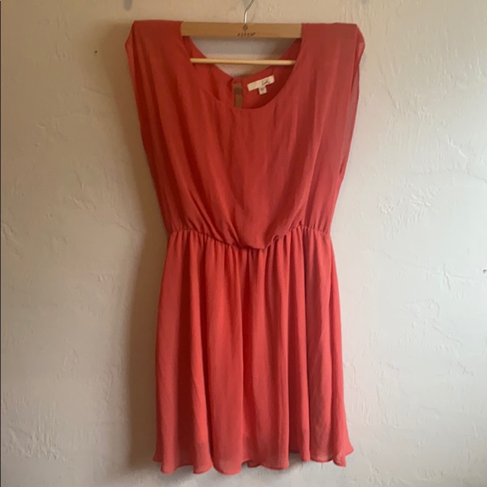 Salmon Pink Dress